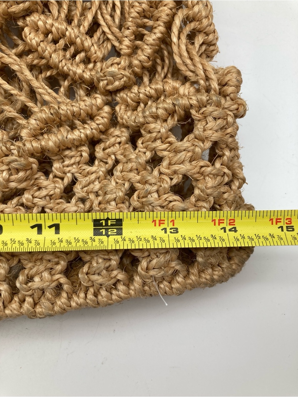 Unbranded Handmade Straw Tote Bag with Wicker Handles - Picture 4 of 5